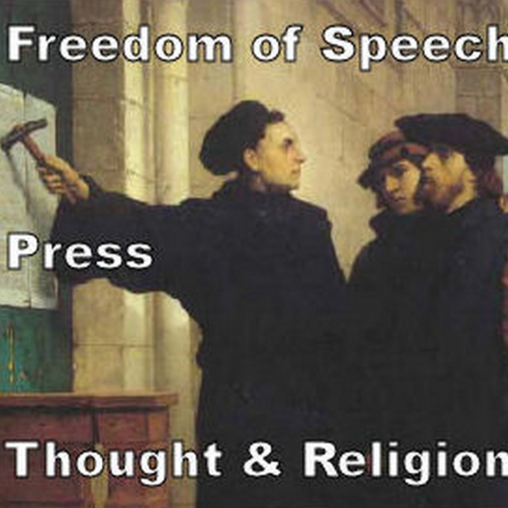 Freedom of Press, Speech, Thought and Religion